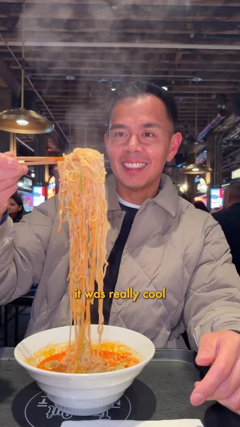Instagram post by @johnnyeatsnyc for Toyota USA. Caption reads: [...] food was incredible. @timeoutamerica....