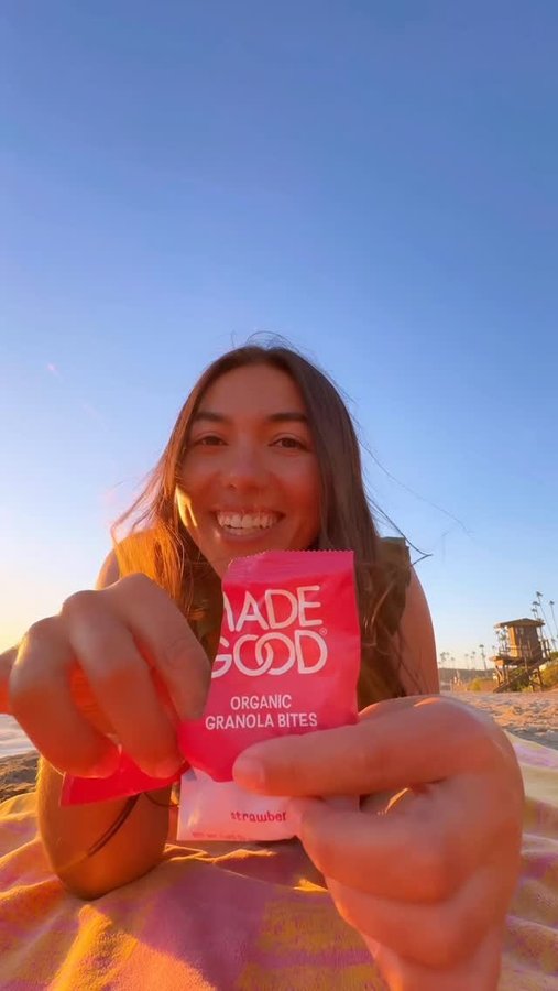 Instagram post by @daniellevizcarra22 for MadeGood. Caption reads: We were made for so much more connection to this....