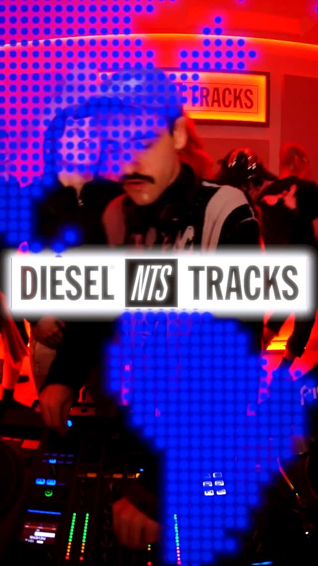 Instagram post by @rubcoronado for Diesel. Caption reads: From Spain’s underground electronic scene,....