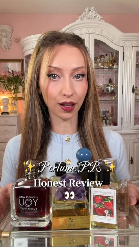 Instagram post by @kelsielynnxoxo for House of Bō. Caption reads: [...] @reinventedparfums @fragrapediahaus....