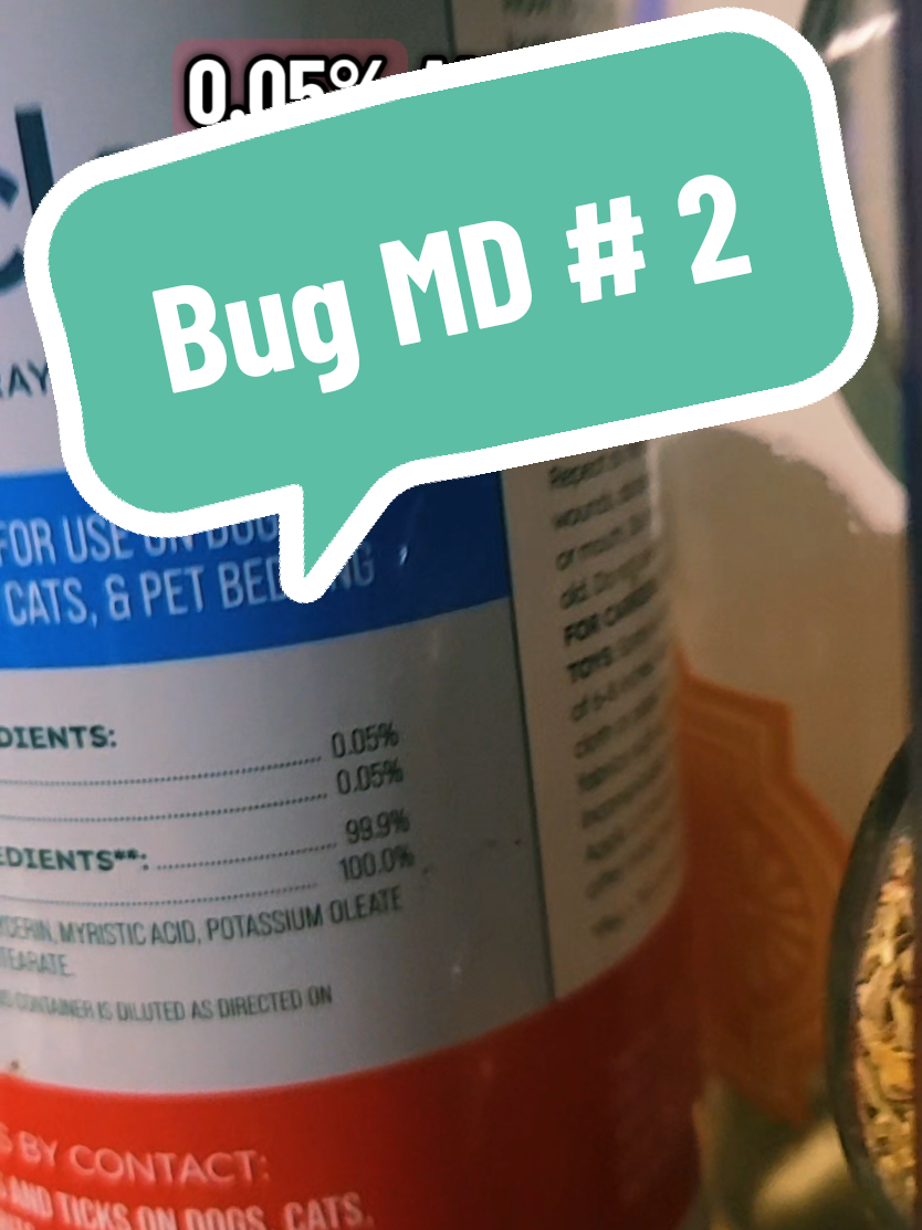 TikTok post by @applefox420 for BugMD. Caption reads: thanks again for soothing my life lol! @BugMD ....