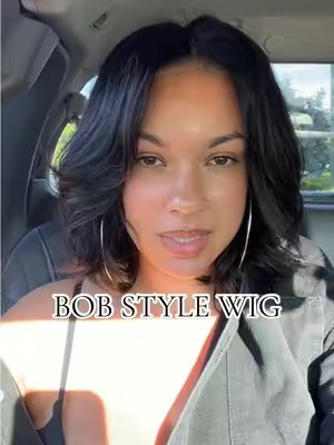 TikTok post by @asiavoo for Jessie’s Wig. Caption reads: [...] good. @Jessie's Wig Store #BobWig....