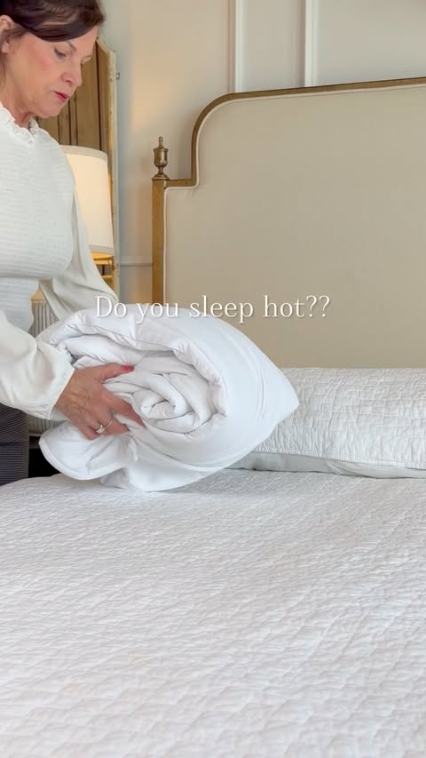 Instagram post by @tuxedofarmhouse for Bedsure Home. Caption reads: [...] comforter for you! #ad The @BedsureHome....
