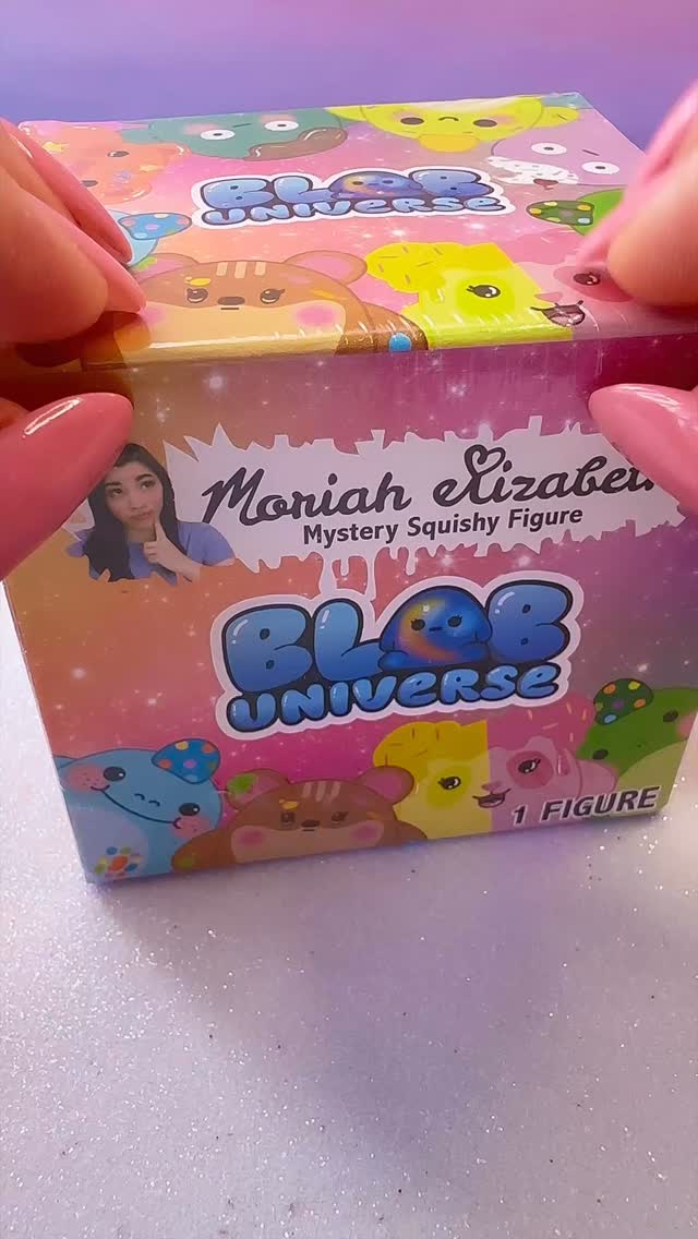 Instagram post by @vivizoneunboxed for Bonkers Toys. Caption reads: {AD} Unboxing Moriah Elizabeth Blob Universe....