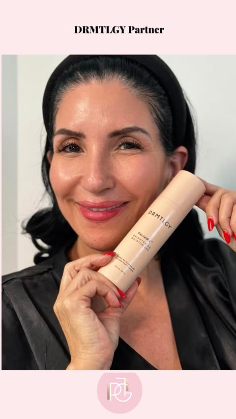 Instagram post by @joplacencio for DRMTLGY. Caption reads: [...] is now available online at Ulta.com 💻....