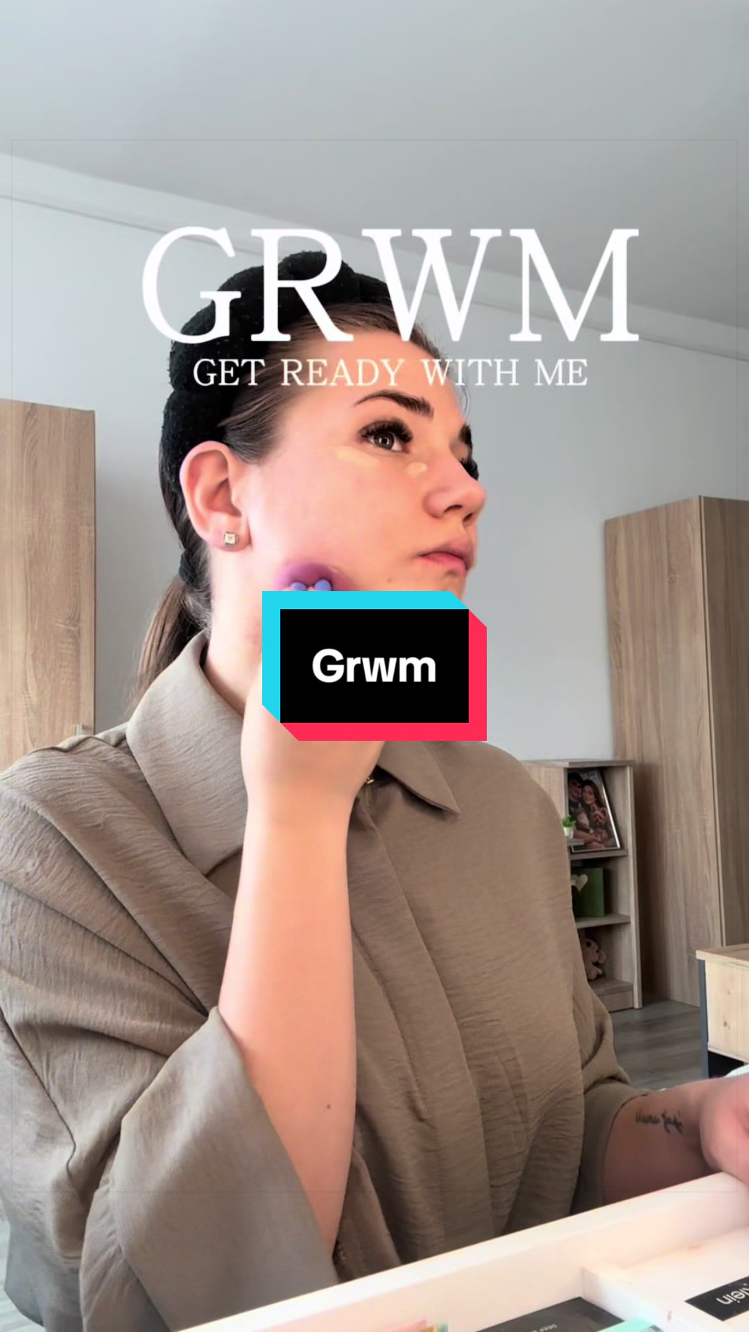 TikTok post by @rakosivanessza for The Silky Way Polska. Caption reads: #reklam | @The Silky Way Hungary — GRWM✨ — #fyp....