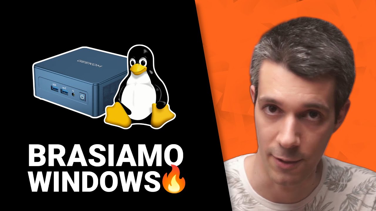 YouTube post by @morrolinux for Udemy. Caption reads: MINI PC economici e performanti: ma come gira....