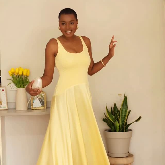 Instagram post by @roselyn_ashkar for Rare London. Caption reads: Blooming with @officialrarelondon all season!....