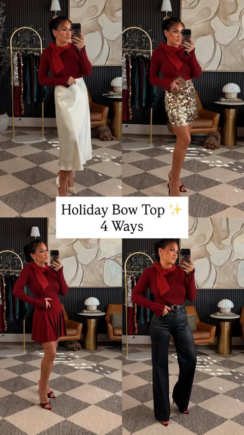 Instagram post by @lexietucker_ for Steve Madden. Caption reads: Comment “BOW” and I’ll send you the links!....