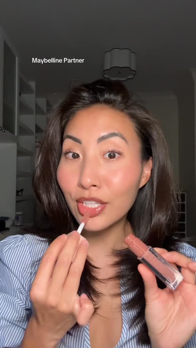 Instagram post by @maybeboth for Maybelline. Caption reads: Learn how to actually show up. It’s free. It’s....
