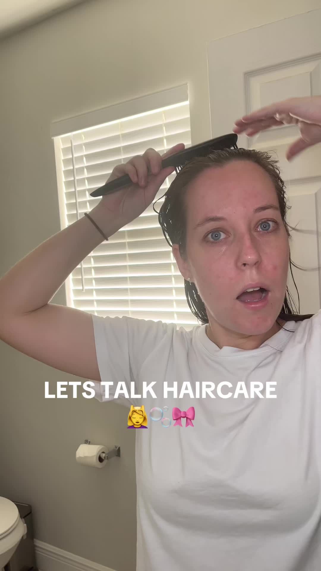 TikTok post by @ashleyx94 for Hair Dance. Caption reads: [...] Beauty @jolieskinco @seenskinandhair @Hair....