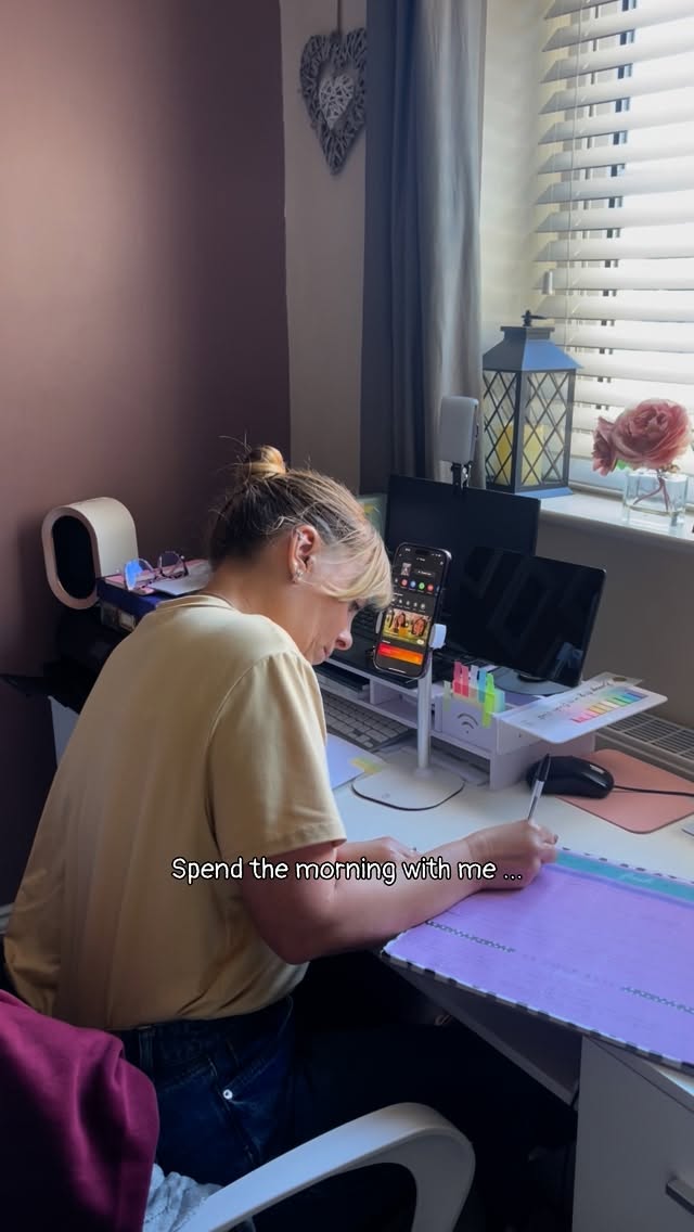 Instagram post by @maria_hewicks_home for Asda. Caption reads: Spend Monday morning with me … ✨
What was supposed....