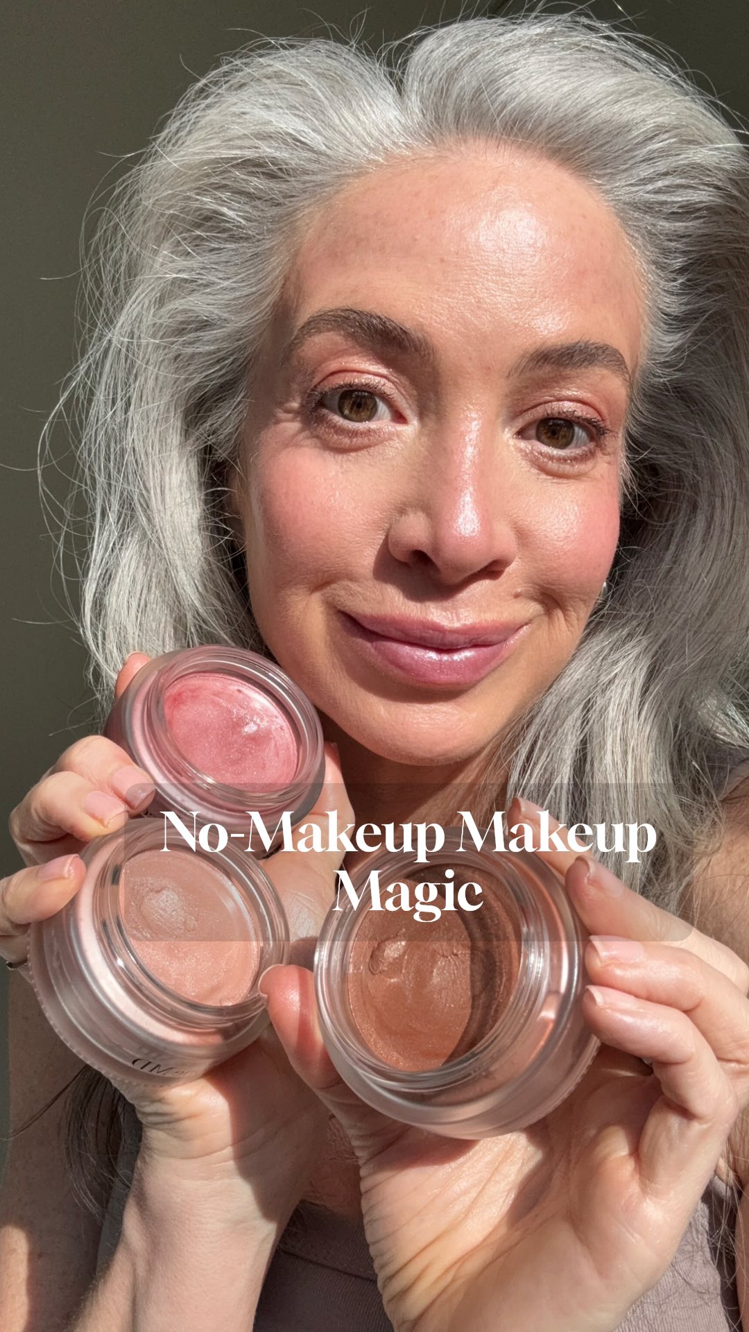 Instagram post by @silverliberation for Perricone MD. Caption reads: No makeup-makeup that actually does something for....