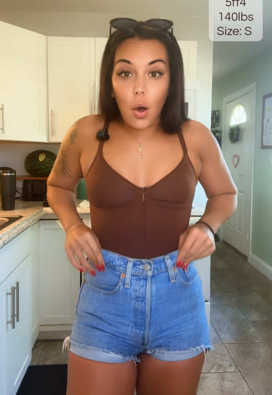 TikTok post by an influencer for FeelinGirl. Caption reads: @FeelinGirl LLC never disappoints!! If [...].
