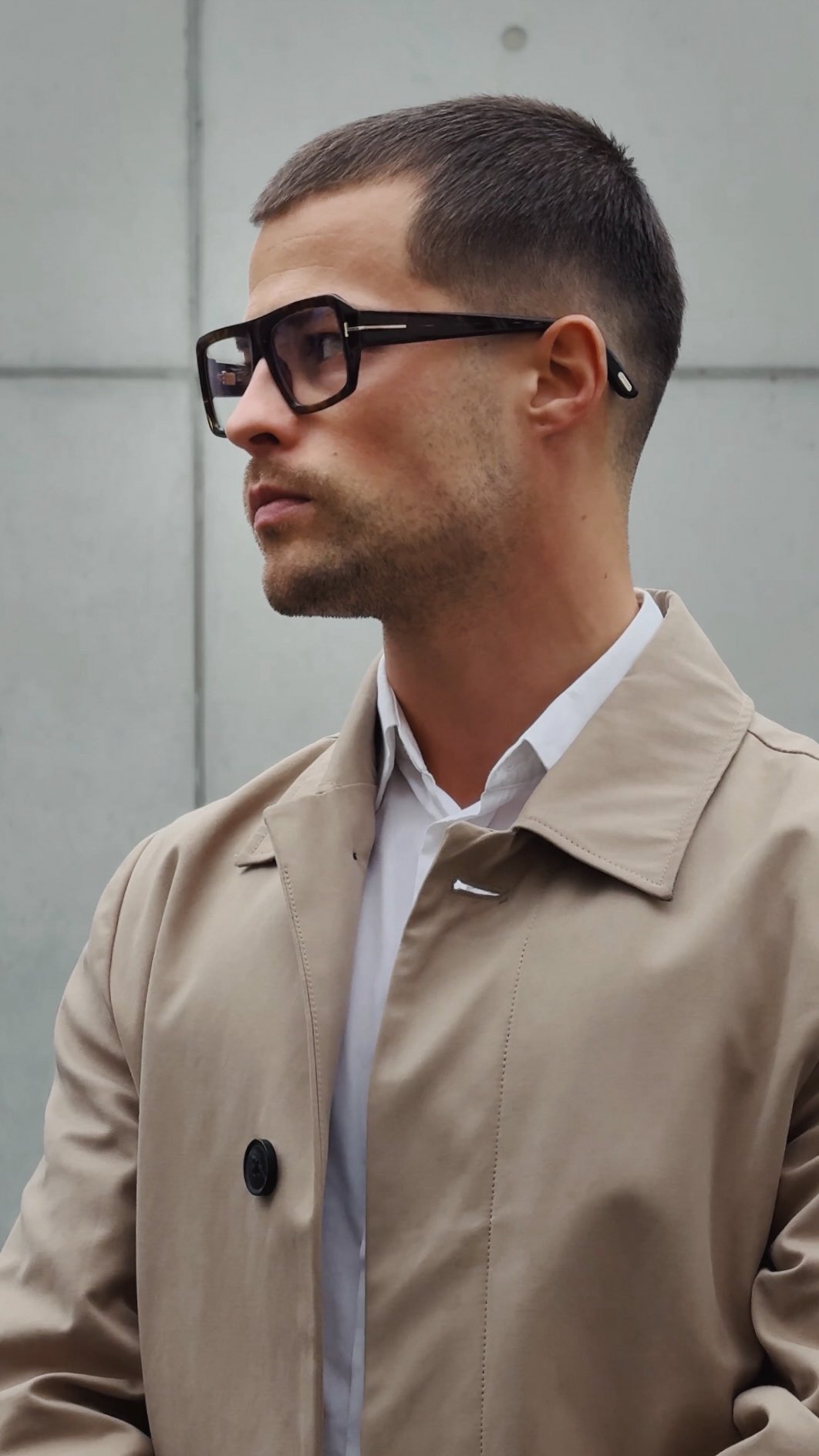 Instagram post by @kevinelezaj for Mister Spex. Caption reads: Let me show you four eyewear trends of the current....