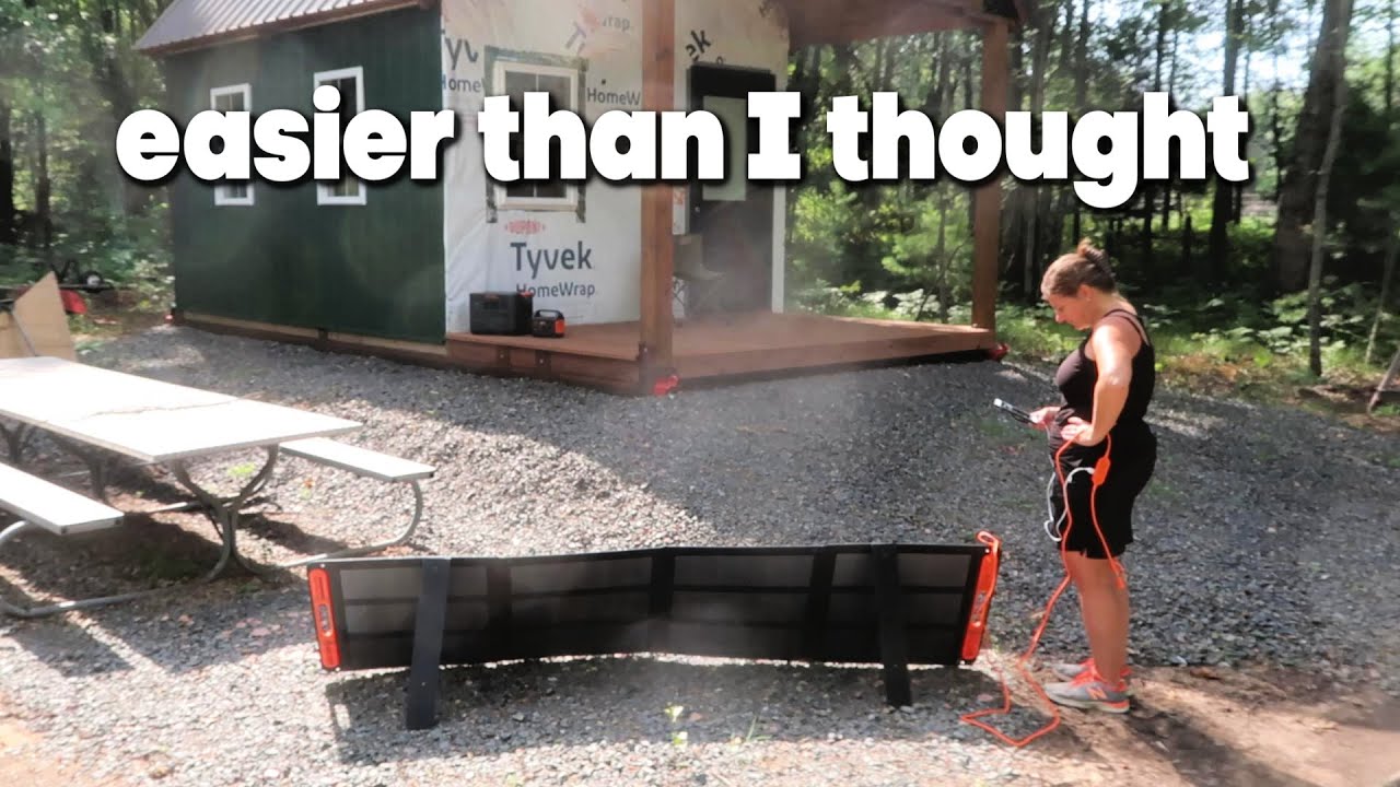 YouTube post by @acountrylife for Jackery. Caption reads: [...] essential home backup. The Jackery Solar....