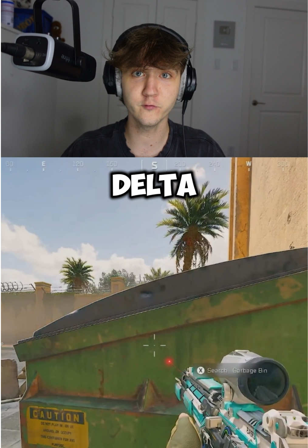 TikTok post by @yexero for Delta Force. Caption reads: [...] is here! #fyp #viral #foryoupage....
