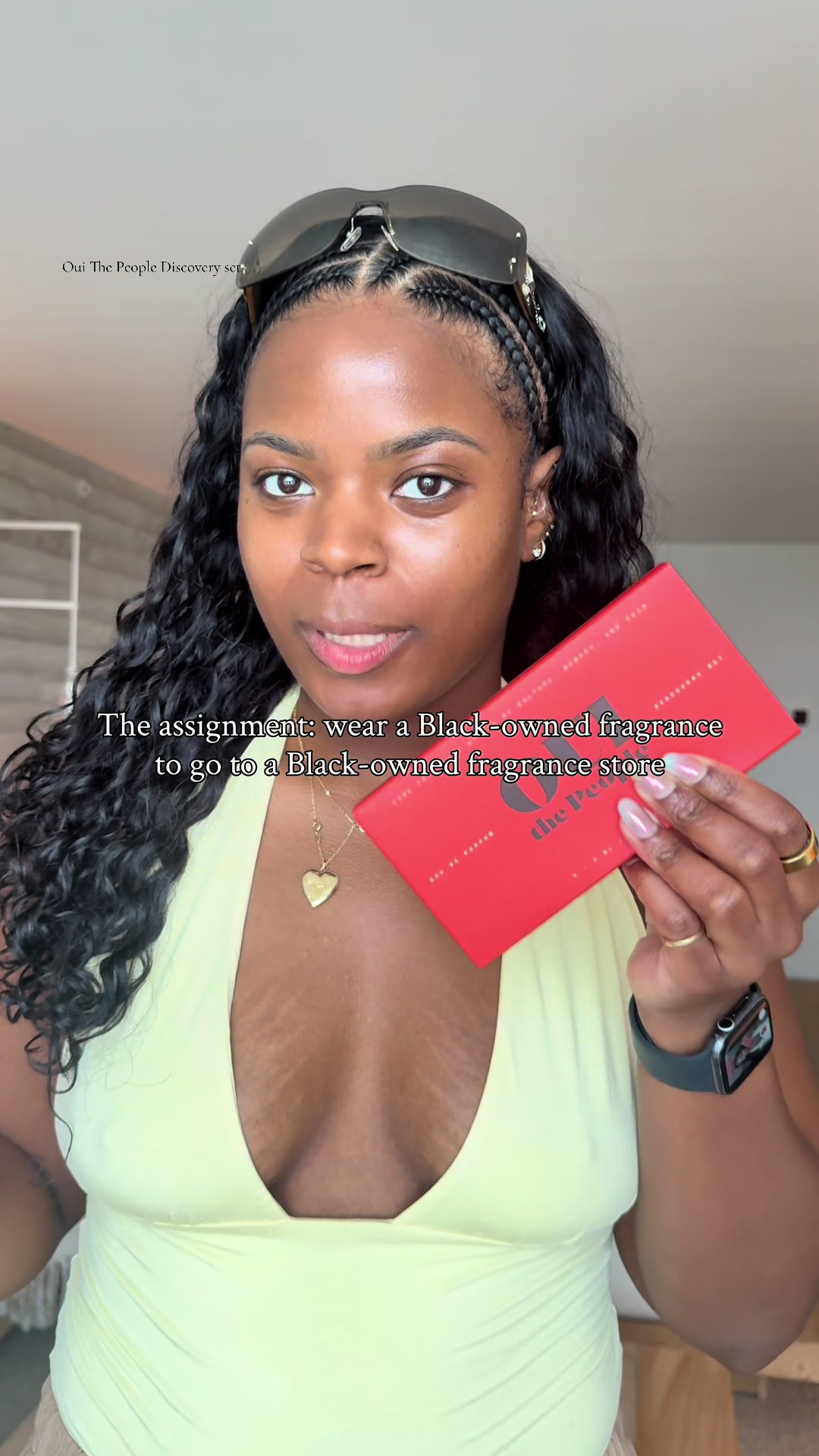 TikTok post by @jadealycebod for OUI the People. Caption reads: [...] store is only right! 🙂‍↕️ @OUI the People....