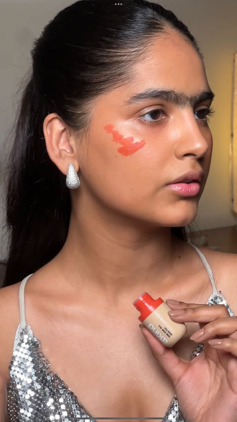 Instagram post by @husnbano6 for AKIND. Caption reads: [...] into 2026 with skin loving makeup with....
