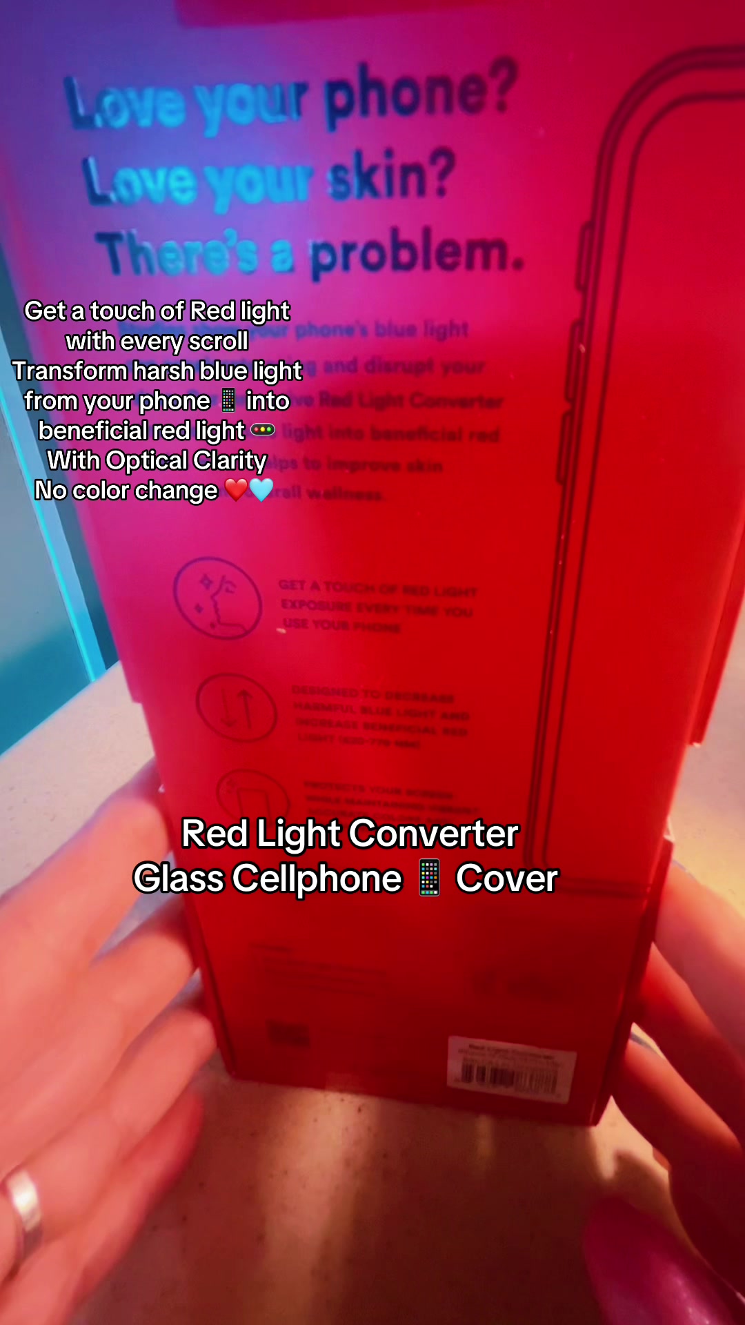 TikTok post by @dancingladycyndi for Bodyguardz. Caption reads: @BodyGuardz #redlighttherapybenefits #redlight....