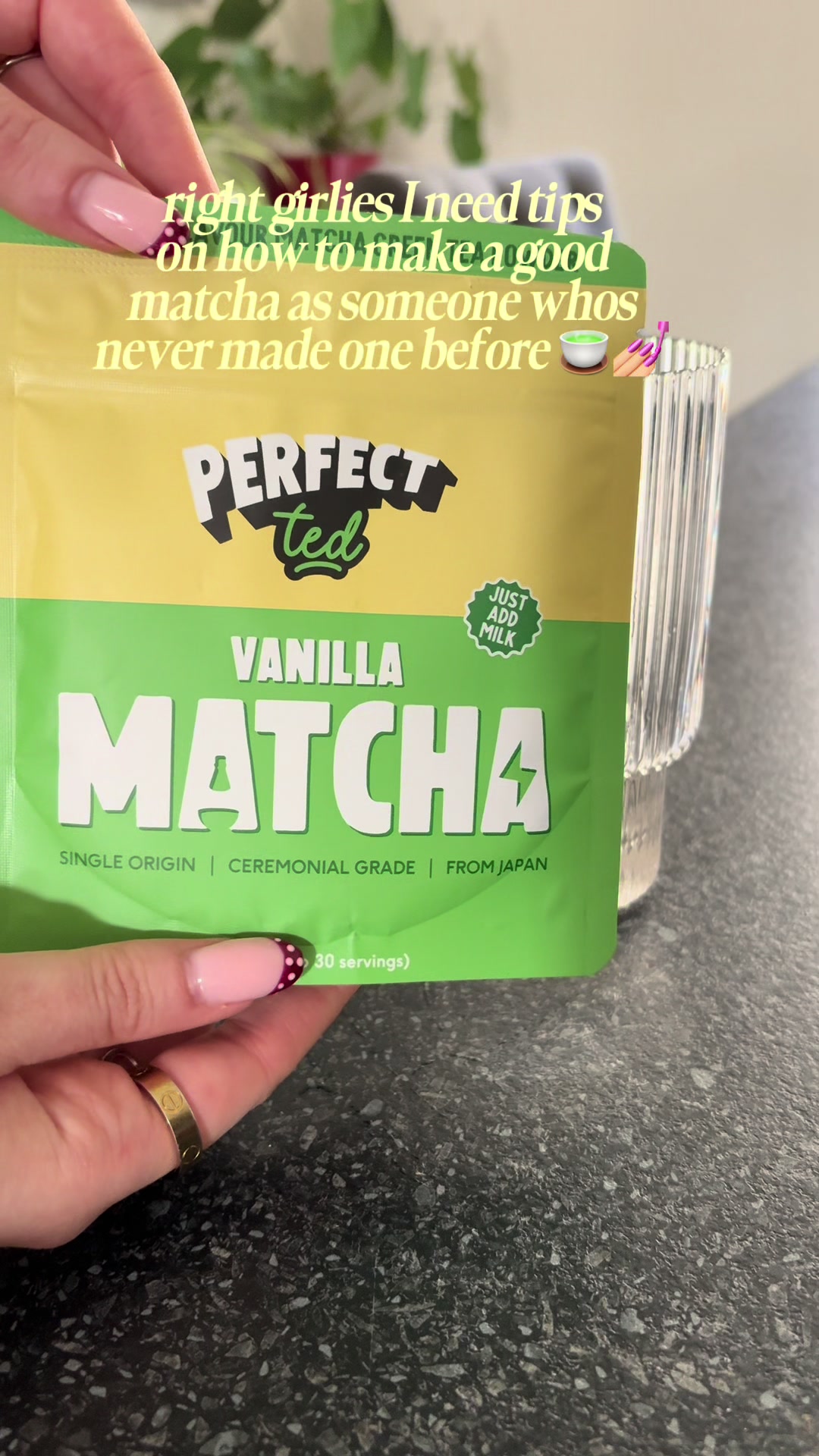 TikTok post by @laurenvenn_ for PerfectTed. Caption reads: [...] era so any tips appreciated 💅🏼 @PerfectTed....