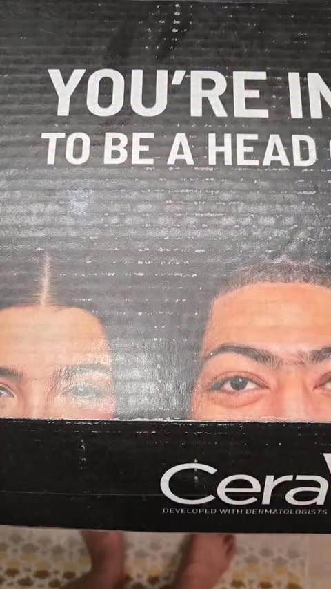Instagram post by @willworkformascara for CeraVe. Caption reads: #GiftedByCeraVe #ad @CeraVe My scalp has been....