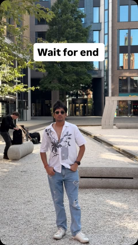 Instagram post by @officaltarunchauhan for Zudio. Caption reads: [...] 🚶‍♀️ 🏙️ credit goes #réel biophil zudio....