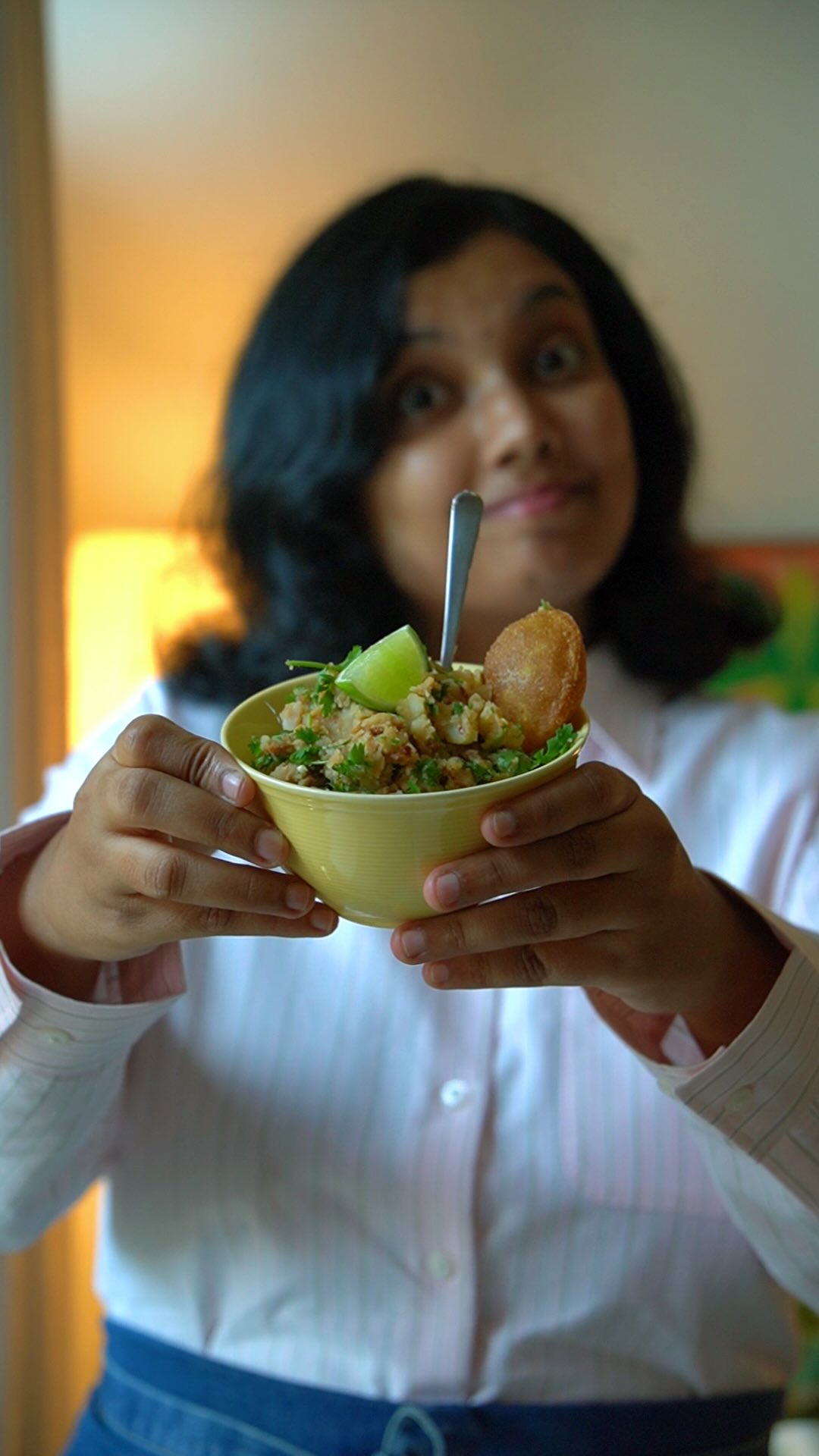 Instagram post by @feashts for Fortune Foods. Caption reads: Churmur — Phuchka’s crunchy cousin and Bengal’s....