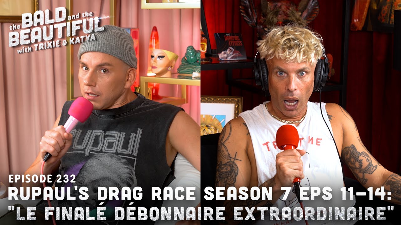 YouTube post by @trixiekatya9323 for Smalls. Caption reads: RuPaul's Drag Race Season 7 Eps 11 to 14: "Le....