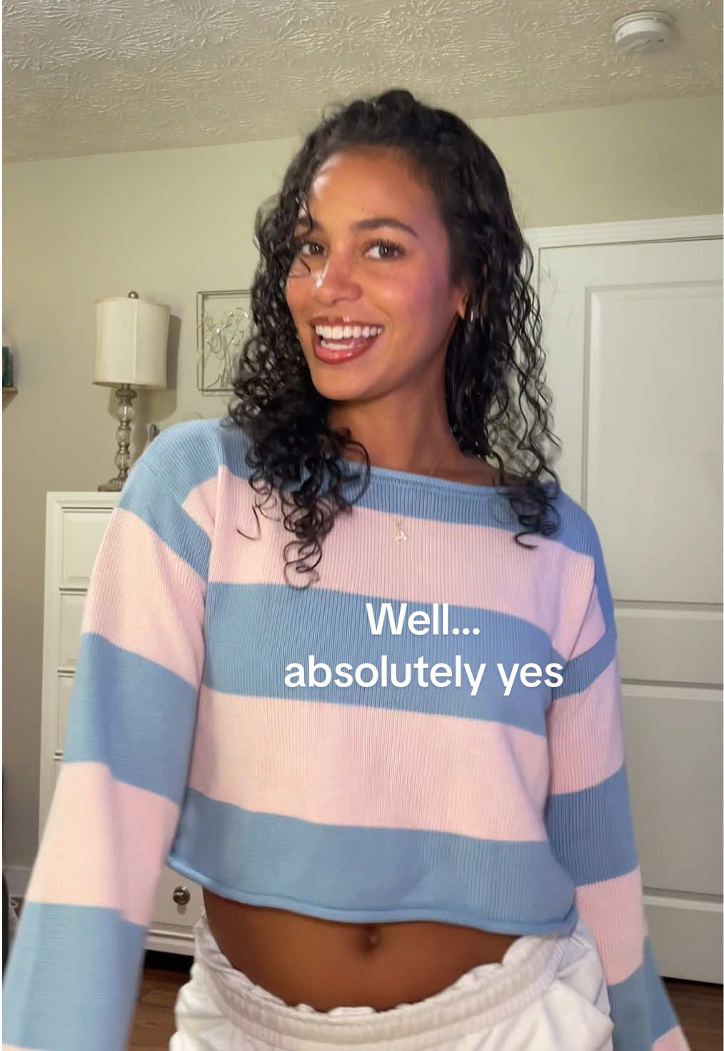 TikTok post by @acyuh.s for Florence By Mills Fashion. Caption reads: [...] cute my top is 👚🍭🩵🍬🗣️💞😝 @Florence By....