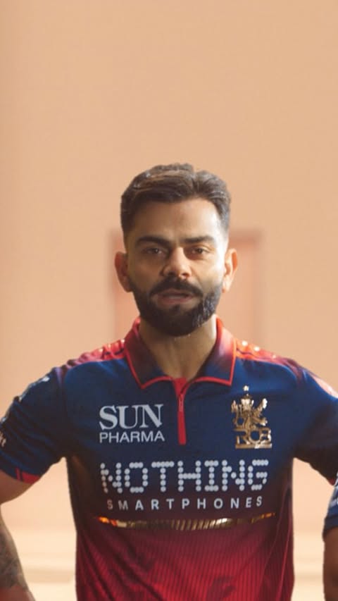 Instagram post by @royalchallengers.bengaluru for Sun Pharma. Caption reads: [...] Principal Sponsor and Health Partner.....