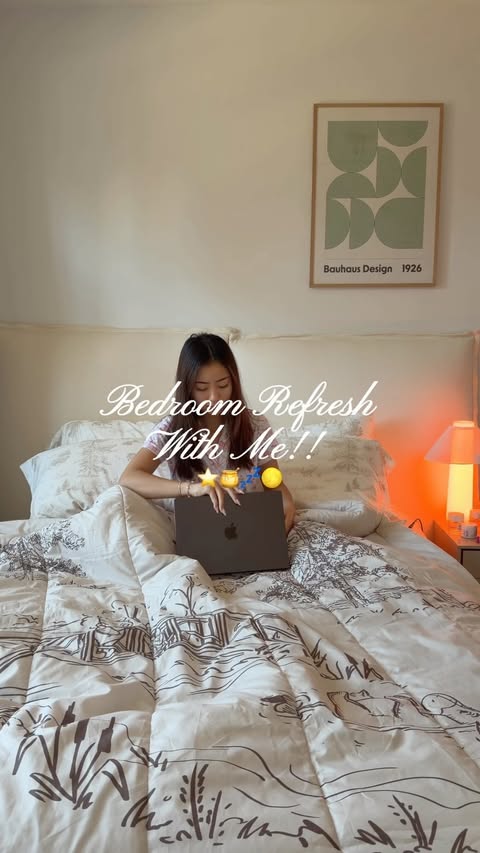 Instagram post by @lifewithbre___ for Disney Style. Caption reads: AD My new bed sheets from @disneystyle are the....