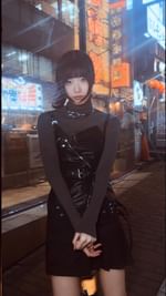 Instagram post by @okudaayu for Droptokyo. Caption reads: FOCUS ON TOKYO‘S ICON 奥田彩友

トップス、ワンピース....