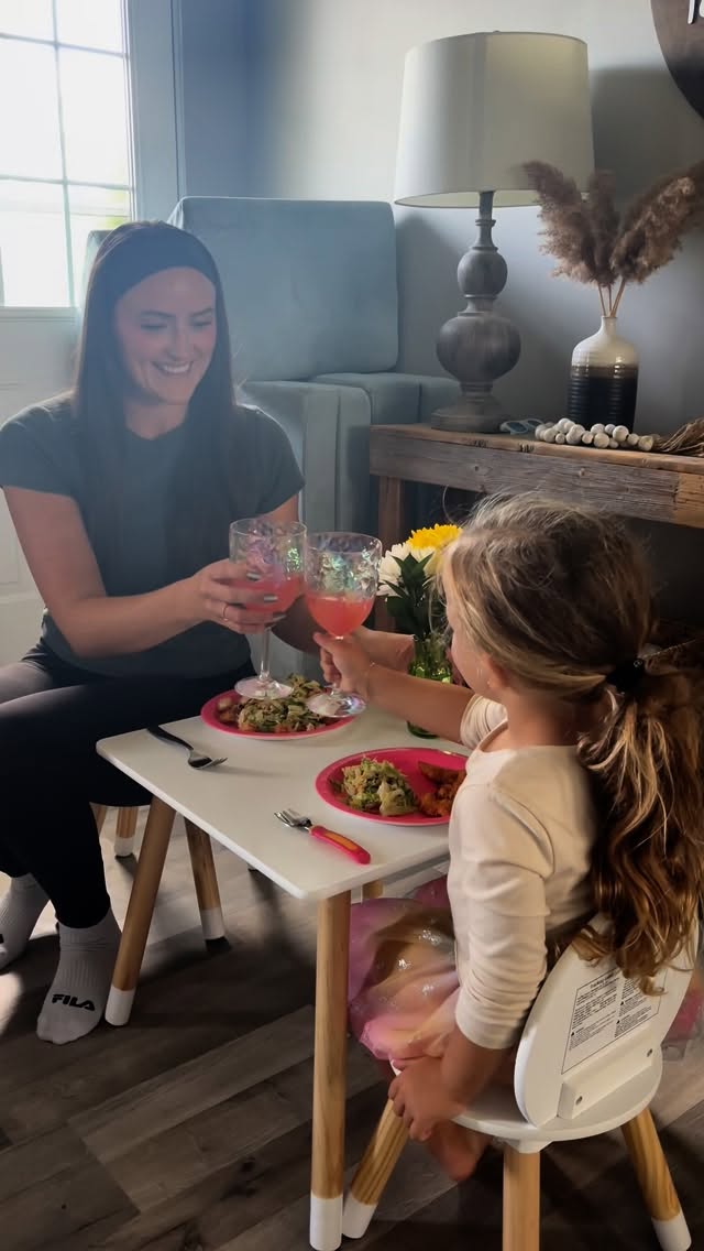Instagram post by @madisonleblanc_barbosa for Taylor Farms. Caption reads: chicken nuggs, @yourtaylorfarms & some cookies?!....