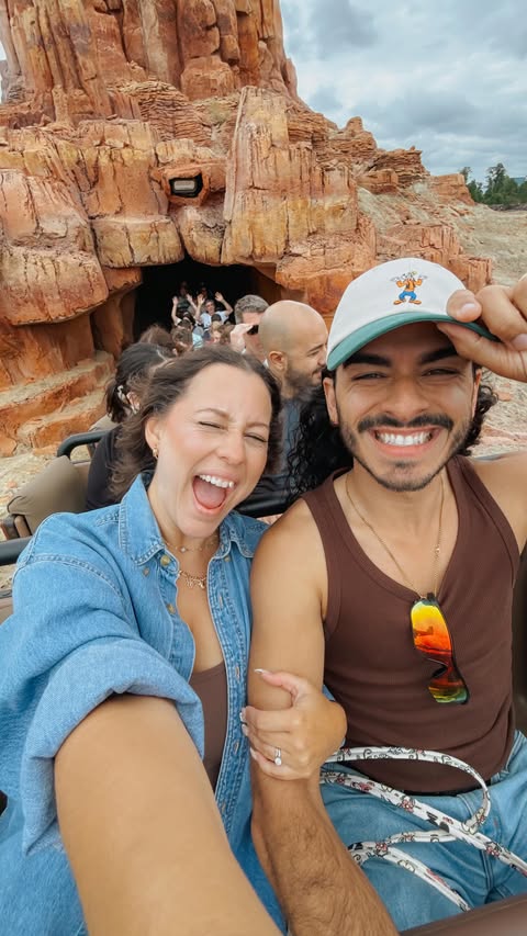 Instagram post by @withnicoleee for Walt Disney World. Caption reads: Big Thunder Mountain Railroad has reopened at....