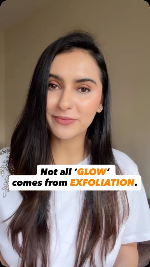 Instagram post by @skin_by_dr.shivangi for Herbalife. Caption reads: If you only relying on exfoliation , to give you....