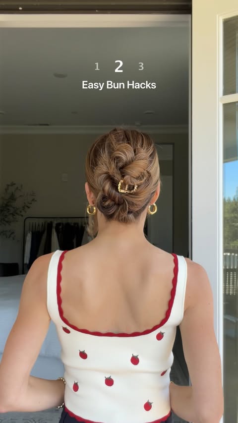Instagram post by @nicholeciotti for REVOLVE. Caption reads: [...] SHOP for outfit deets from @revolve! #hair....