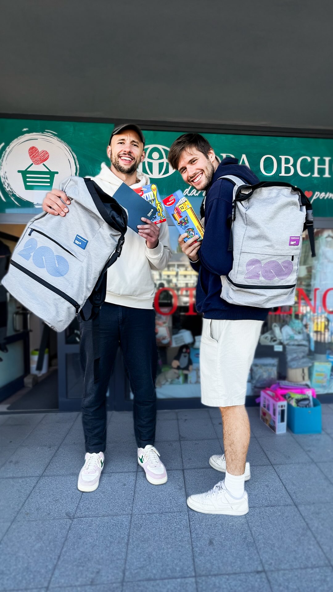 Instagram post by @johanmadr for Česká spořitelna. Caption reads: Jak to asi jednou bude u nás vypadat na konci....