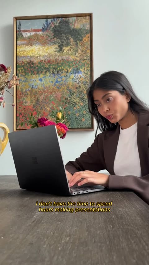 Instagram post by @wellbyshania for Microsoft 365. Caption reads: [...] making - spend 10 minutes with @Microsoft365....
