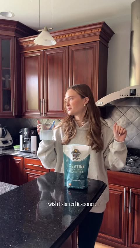 Instagram post by @noracummins_ for Garden of Life. Caption reads: [...] Definitely check this one out from....