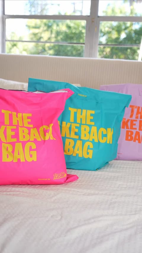 Instagram post by @juliasartini1 for Trashie. Caption reads: [...] year — and neither should recycling.

That’s....