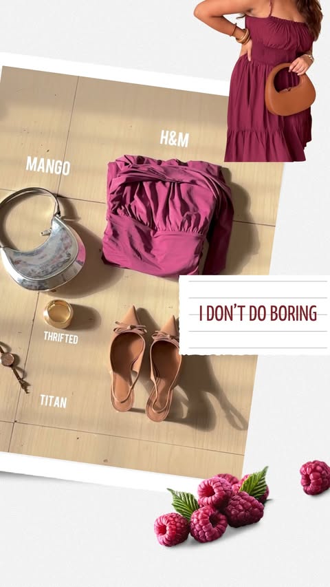 Instagram post by @gitika_gigi for Myntra. Caption reads: [...] to dress up….thrice 🤌🏻 Dresses : @myntra....