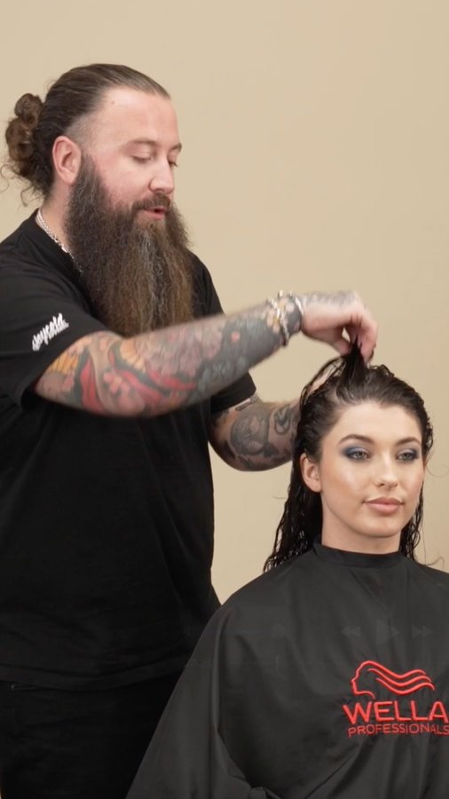 Instagram post by @heavy.metal.hairdresser for Creative HEAD Magazine. Caption reads: As promised ICONS by @wellaprofessionalsuki is....