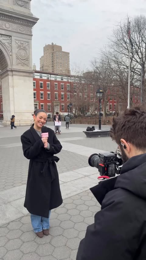 Instagram post by @caro__beth for MCoBeauty. Caption reads: [...] spreading the dupes 🎤📰🚨🚨🚨🚨 coming....