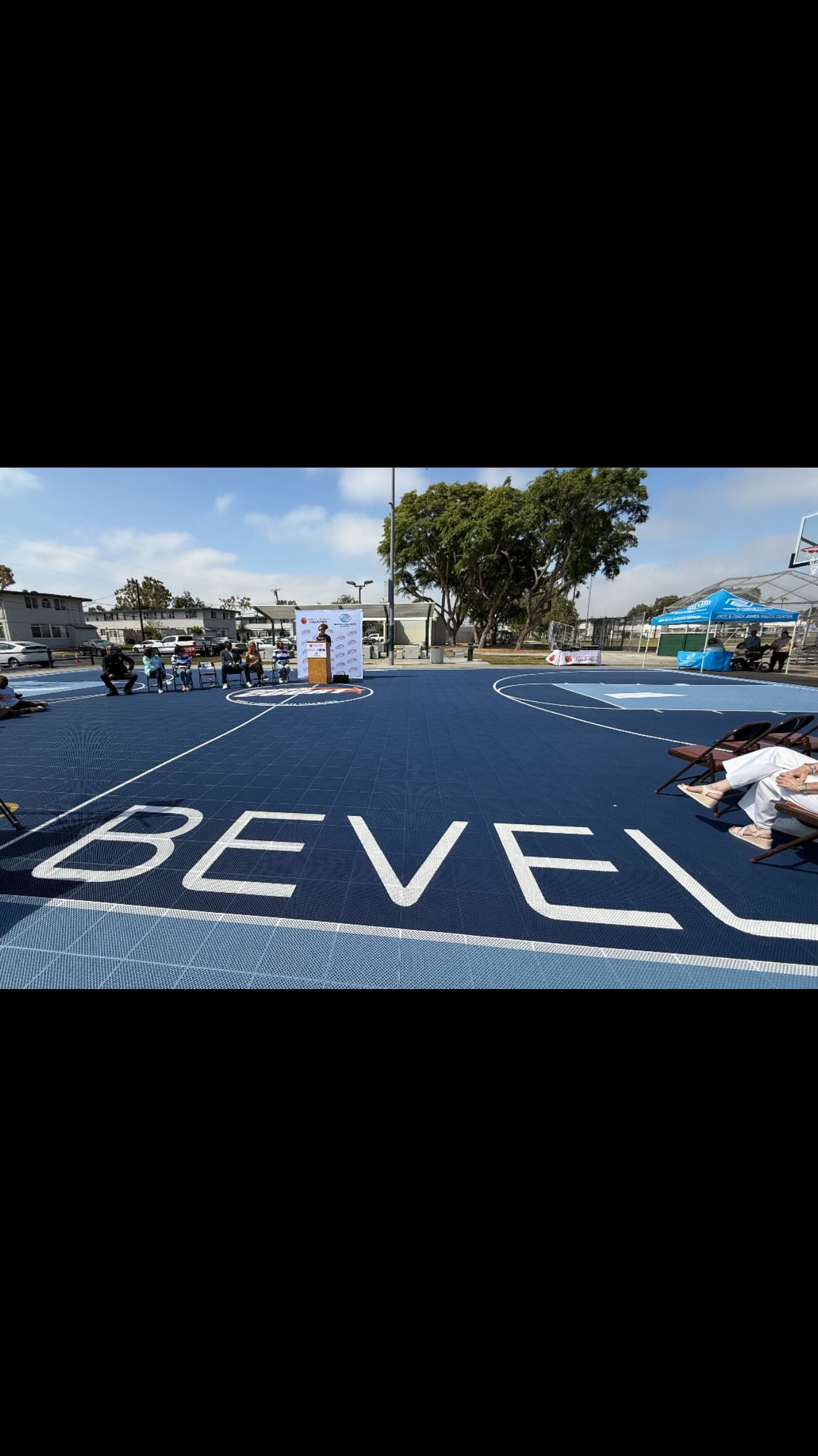 Instagram post by @thebig3 for Bevel. Caption reads: @nlcharities, @bevel and BIG3 have partnered....
