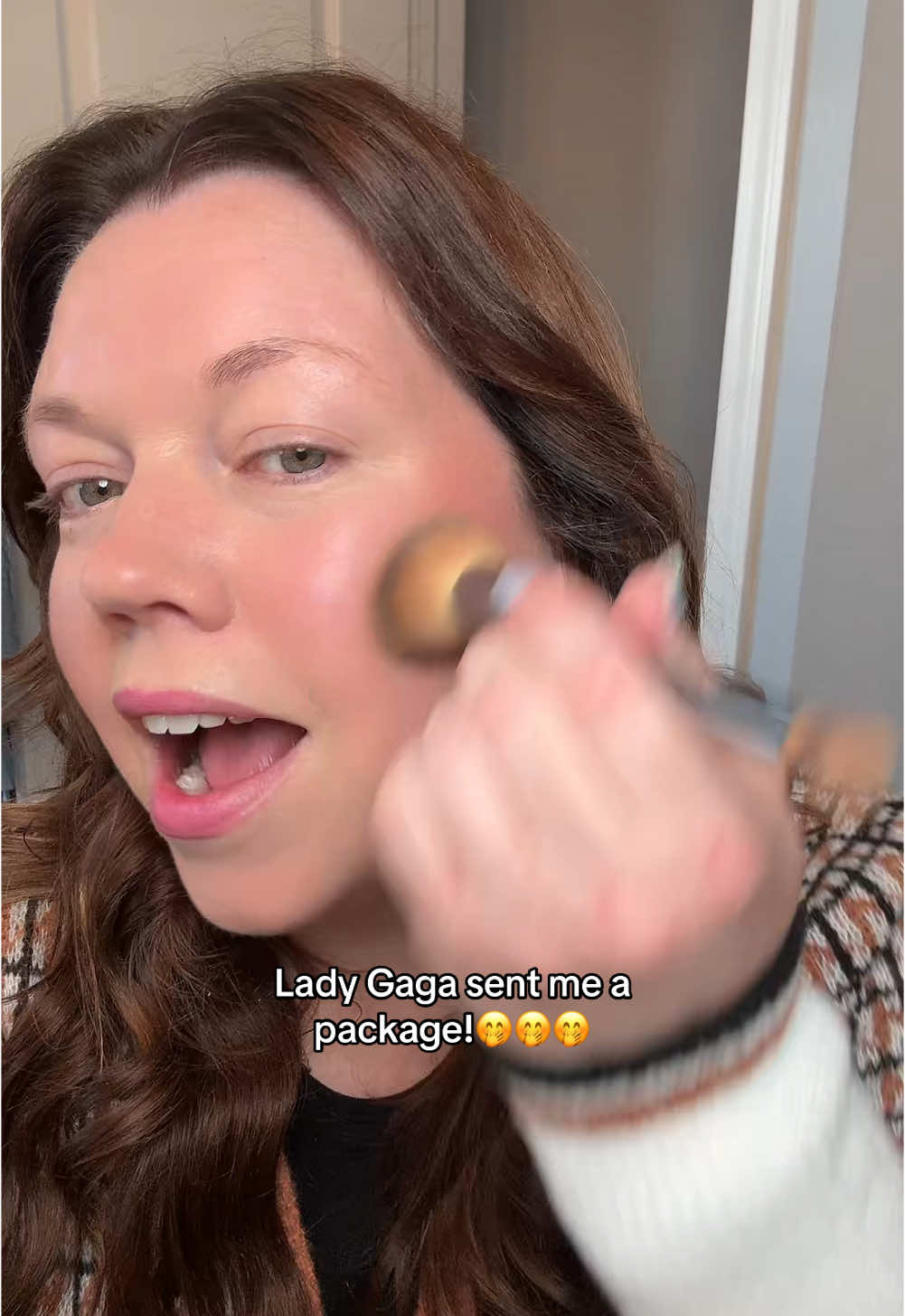 TikTok post by @gardenofarden for Haus Labs. Caption reads: [...] you shouldn’t have😍😍😍😍😍@Haus Labs by....