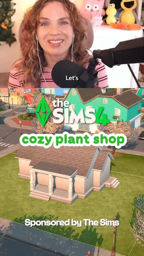 Instagram post by @simmarysims for The Sims. Caption reads: [...] fully functional as a small business. The....