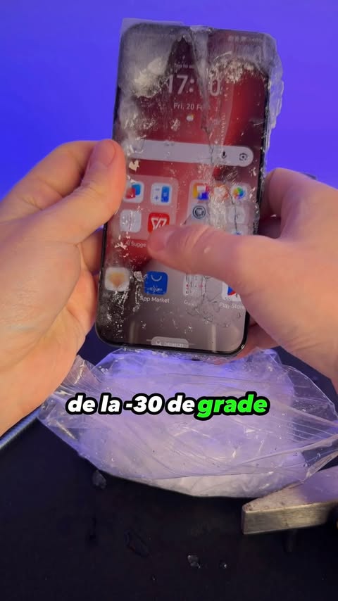 Instagram post by @adsensei1 for Honor. Caption reads: Cel mai rezistent telefon din lume?!? #HONORMagic8....