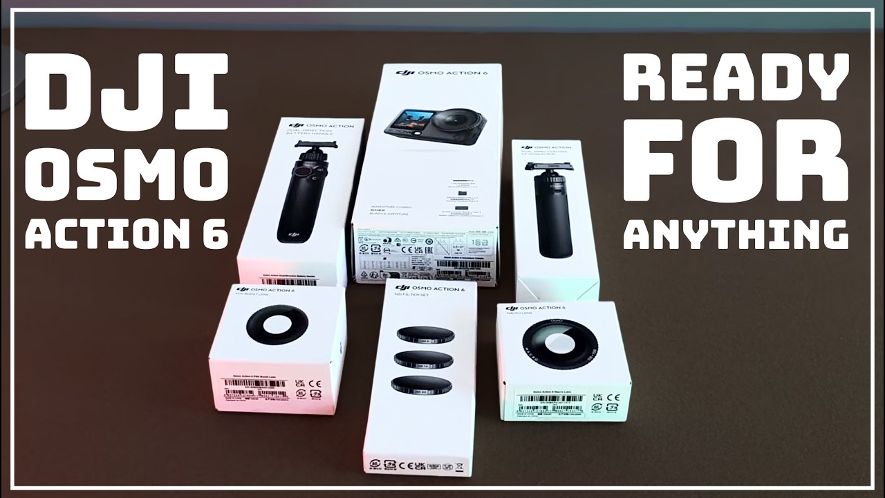 YouTube post by @AbleAndHisTable for PartnerBoost. Caption reads: DJI Osmo Action 6: Able to Capture Anything?.