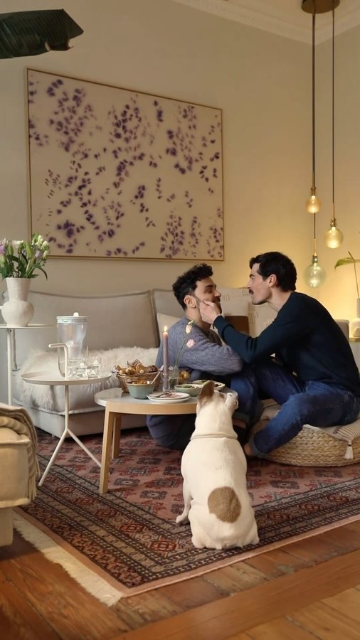 Instagram post by @homeinheidelberg for Interior & More. Caption reads: …wait till the end for the kiss 🥰

How was your....